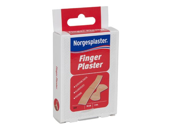 NORGESPLASTER Fingerplaster 10stk Plaster til fingre og fingertupp..